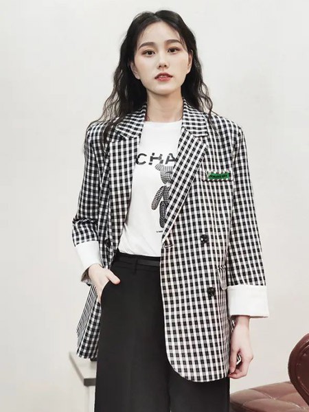 璞秀女装2023春夏季白色T恤