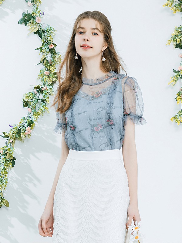 佳人苑女装2023春夏季白色包臀裙