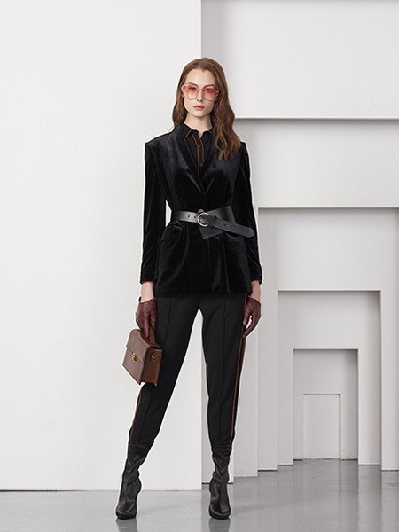kako女装2022秋冬季黑色西装