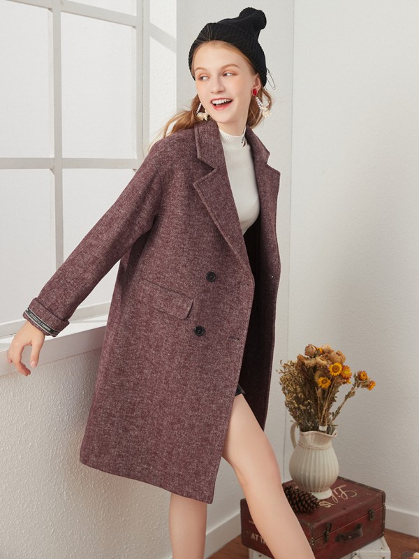 菲妮尔2022秋冬季白色针织衫