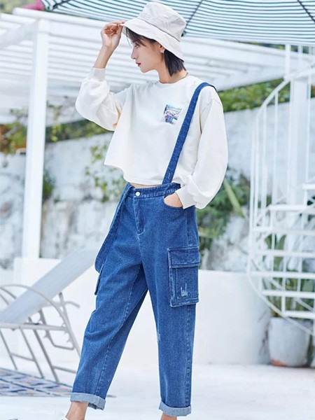 艺素女装2023春夏季白色T恤