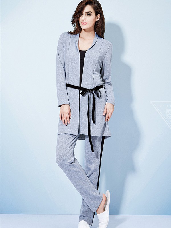 BD内衣2022春夏季灰色家居服