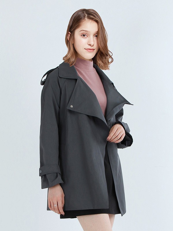 唯唯2022秋冬季黑色大衣