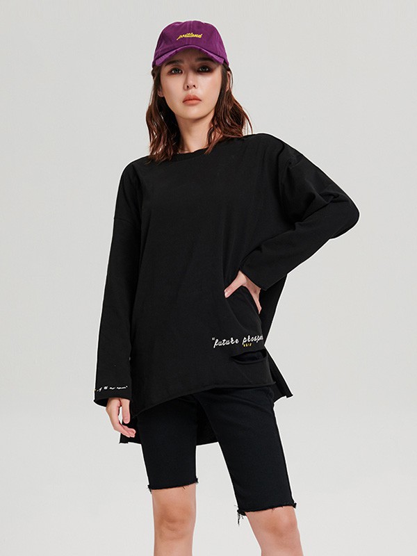 UGIZ2023春夏季黑色短裤