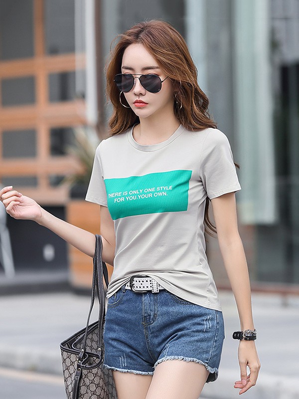 零库存女装2023冬季黄色T恤