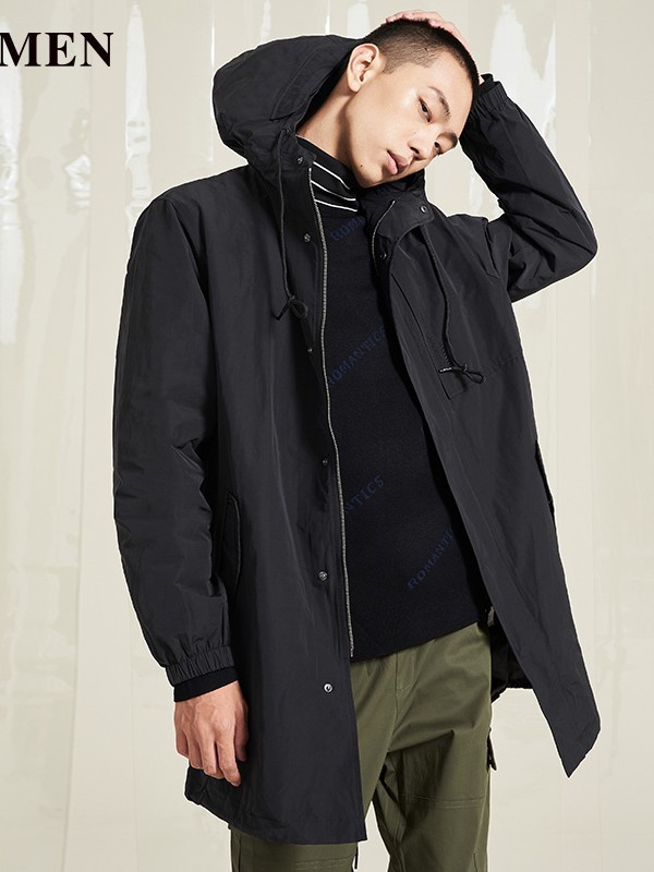 威曼男装2023春夏季军绿色工装裤