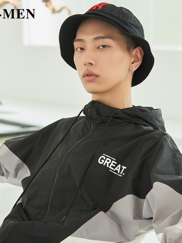 威曼男装2023春夏季黑色外套