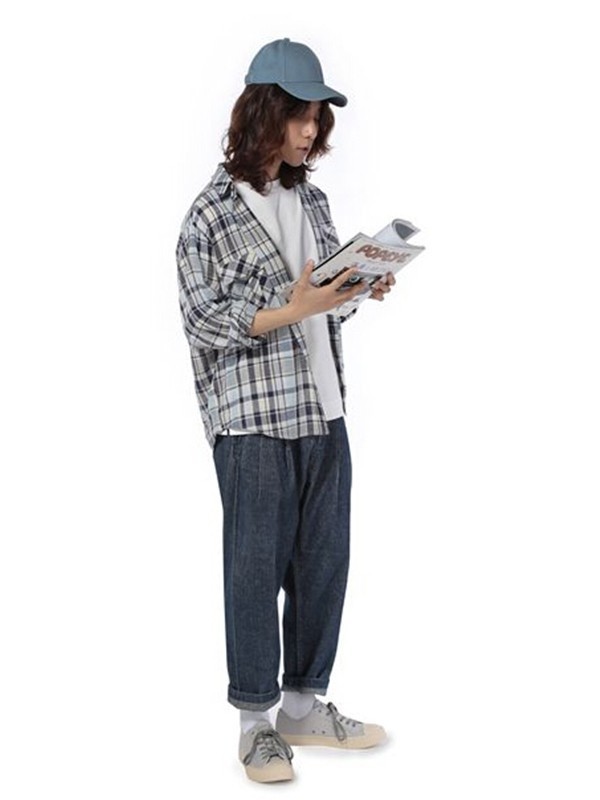 第二印象牛仔2023春夏季白色衬衫