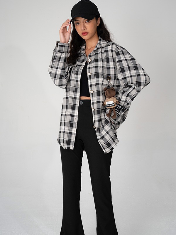 宝贝玛丽女装2022秋冬季白色衬衫