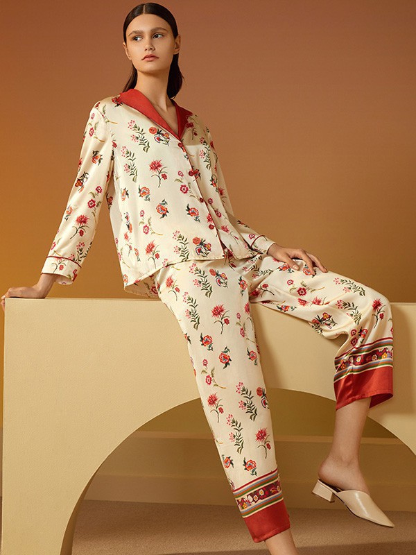 金三塔内衣2022春夏季白色家居服