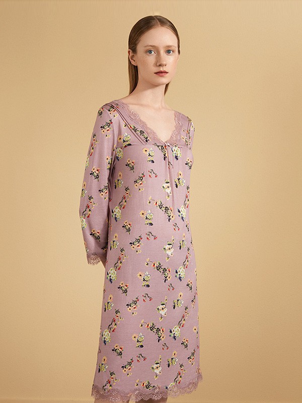 金三塔内衣2023春夏季粉色家居服