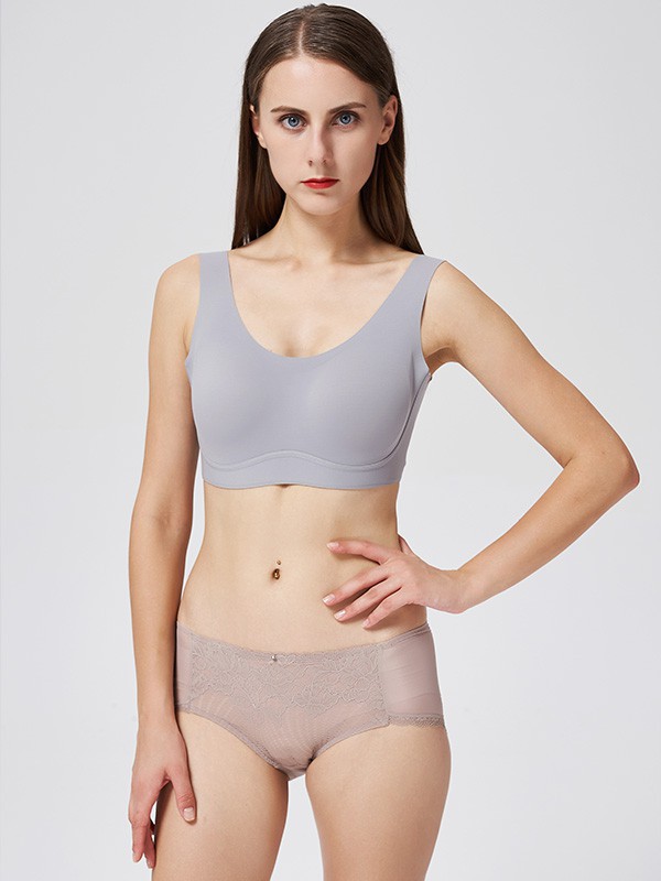 娅茜内衣2023春夏季蓝色时尚内衣