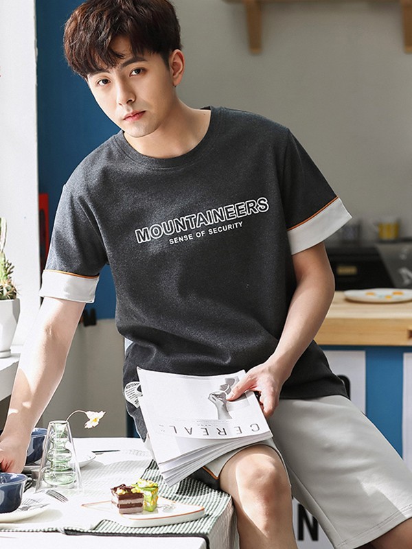 睦隆世家内衣2023春夏季黑色家居服