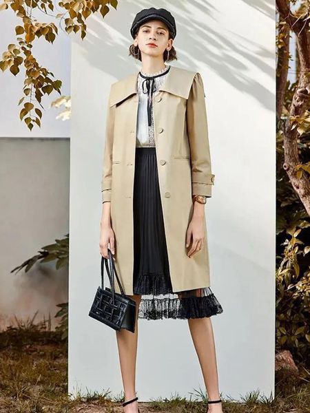 秋熠女装2023春夏季黑色半身裙