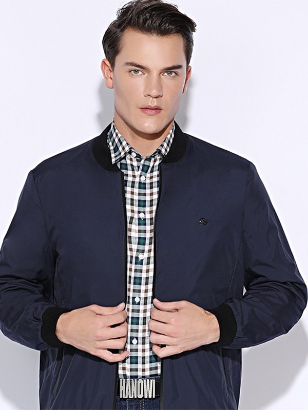 华诺威男装2023春夏季白色衬衫