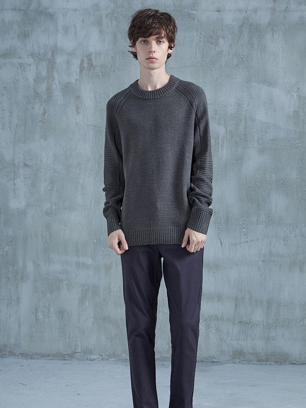 瑞弗史东男装2022秋冬季灰色T恤