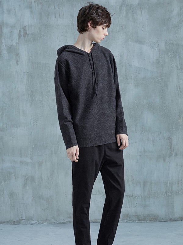 瑞弗史东男装2022秋冬季黑色卫衣