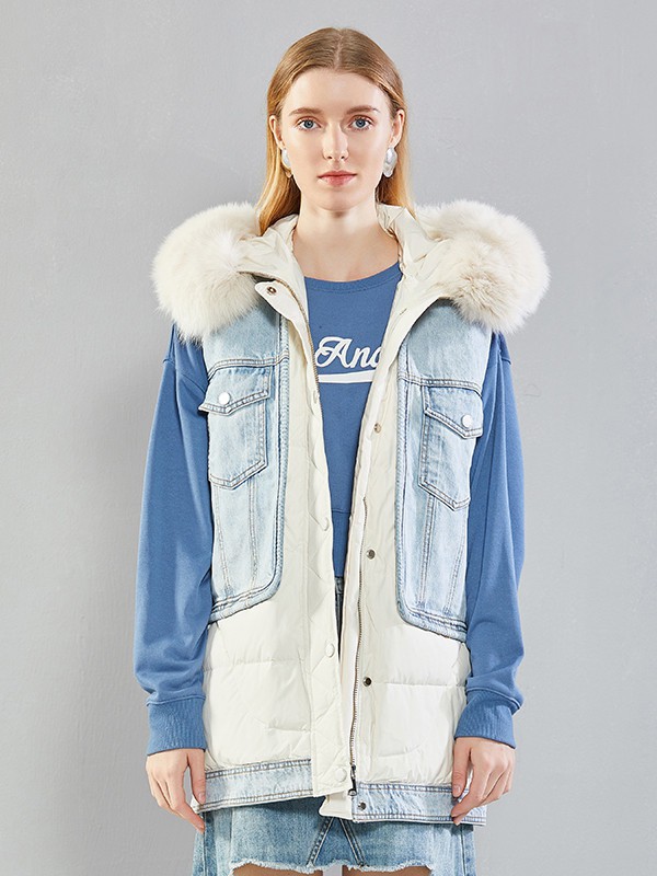 恺诗依女装2022秋冬季蓝色T恤