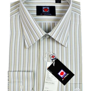 新款上市 APPONL条纹衬衫、高档盒装 冲钻特价！