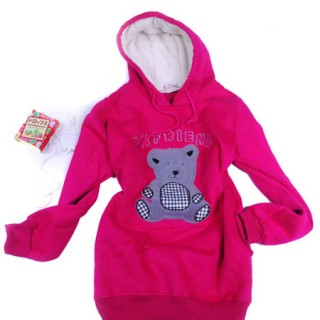 【特价】09韩版新款秋装 女装女外套韩版 可爱小熊图案