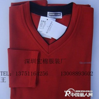 佐丹奴纯棉T恤大量批发