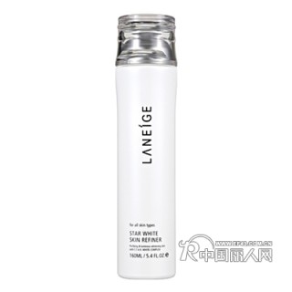 各大品牌化妆品批发代理 兰芝净白清透细肤水160ml 联系QQ1027966386