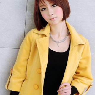 供应61050后背蝴蝶结娃娃短外套