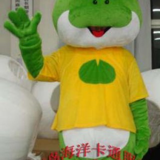 供应山东卡通服装，人偶服装，动漫人偶服装青蛙