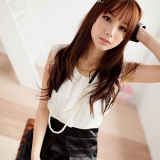 15073名媛层叠OL气质裙