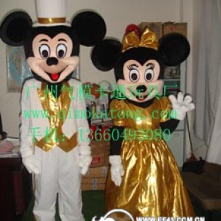 供应卡通人偶服装/卡通行走服装/米老鼠