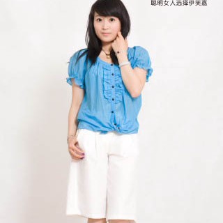 夏装新款针织衫低价批发，伊芙嘉折扣女装店免费加盟中