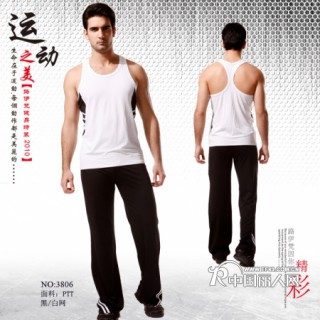 路伊梵2010年春季男装健身服3806