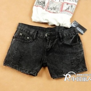 2010新潮韩版时尚牛仔裤短裤