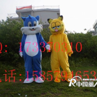 供应浙江迪斯卡通服装，江苏卡通人偶服装，蓝猫