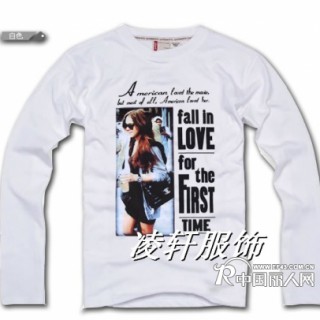 厂家直销服装批发/便宜T恤批发/供应男女装T恤批发