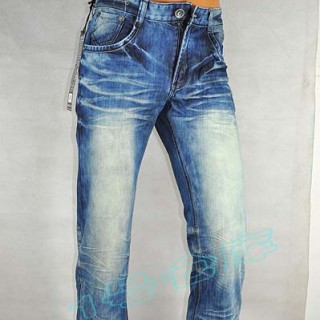 38元牛仔裤 1号仓库 蓝天白云时尚女裤