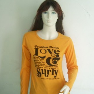 特价时尚秋装，女长T袖6.5元