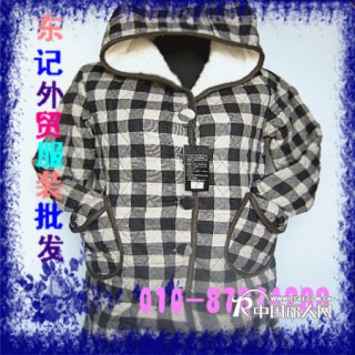 外贸男女品牌棉衣