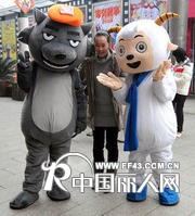 供应各种卡通服装、行走卡通人偶服装、儿童露面表演服装、灰太狼卡通人偶服装