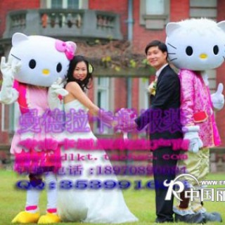 KT猫行走卡通服装供应上海