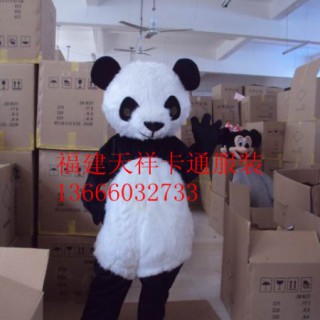 供应卡通服装，舞台表演服装，熊猫 卡通道具服装