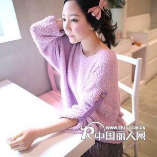 2011韩国女装Fiona气质时尚加厚宽松针织上衣