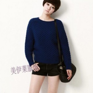 最便宜韩版长款女毛衣卫衣打底衫大量批发