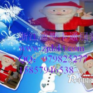 供应圣诞老人卡通人偶服装，卡通服装，卡通玩具人偶服装