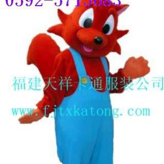 供应福建天祥卡通服装，卡通人偶服装，卡通人偶，狐狸