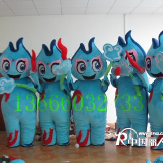 提供订做卡通人偶服装，卡通道具人偶服装，火炬