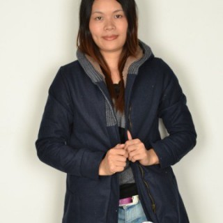 女装市场批发长款羽绒服批发长款棉袄批发保暖外套批发