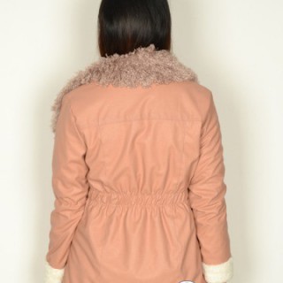 2011冬季女长款棉袄棉卫衣抓毛呢子大衣库存批发淑女坊