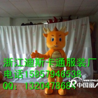 供应厦门 卡通人偶服装 瑞瑞 卡通道具人偶服装 影视人偶服装