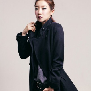 厂家直销2011冬装新款复古摩登长款大衣51183